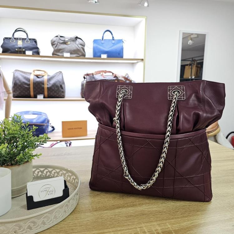 Sac à main Dior Granville Bordeaux