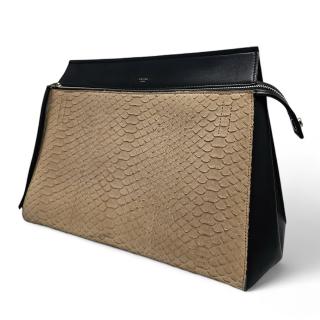 Sac à main Céline Edge Python