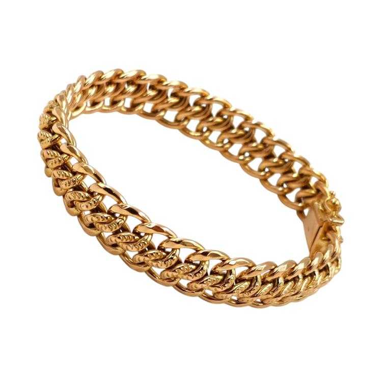 Bracelet Or Jaune 18 Ct