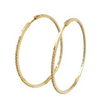 Boucles d'Oreilles Or 18 Ct & Diamants