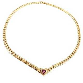 Collier Or Jaune 18 Ct
