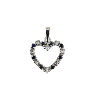 Pendentif Or Blanc 18 Ct