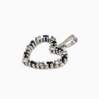 Pendentif Or Blanc 18 Ct