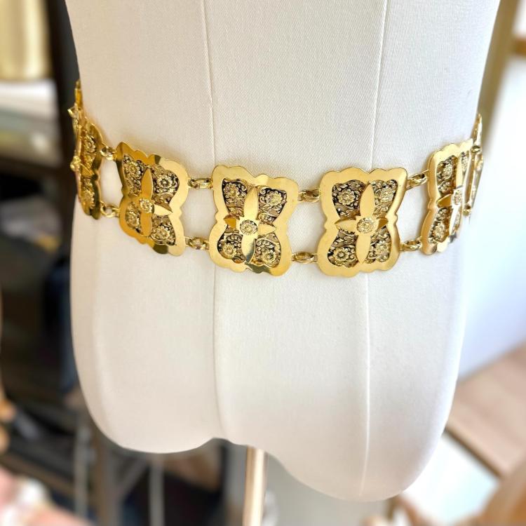 Ceinture Chanel Camélia Vintage