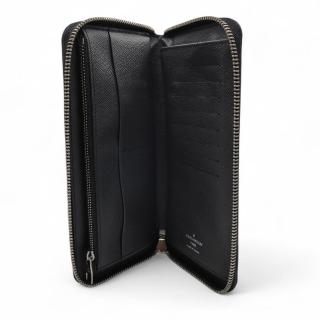 Portefeuille Louis Vuitton Damier Graphite Karakoram Zippy Vertical Wallet
