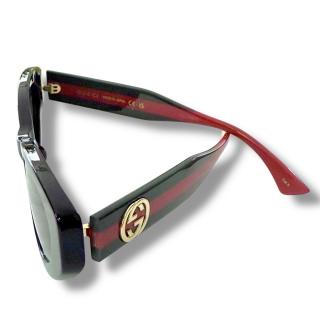 Lunettes de Soleil Gucci à Monture Oeil-de-Chat