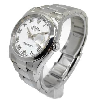 Rolex DateJust 36 White Roman Dial
