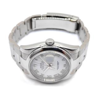 Rolex DateJust 36 White Roman Dial
