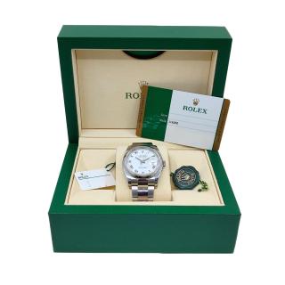 Rolex DateJust 36 White Roman Dial