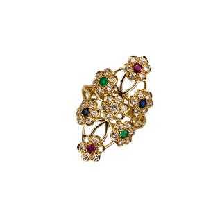 Bague Or Jaune 18 Ct