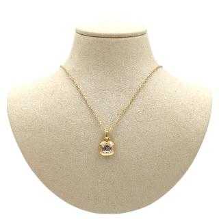 Collier Or Jaune 18 Ct & Diamant