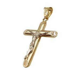 Pendentif Or Jaune&Blanc 18 Ct