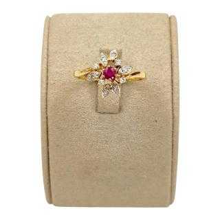 Bague Or Jaune 18 Ct