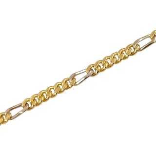 Bracelet Or Jaune&Blanc 18 Ct