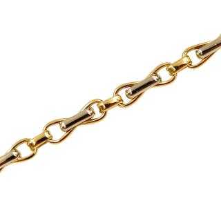 Bracelet Or Jaune&Blanc 18 Ct