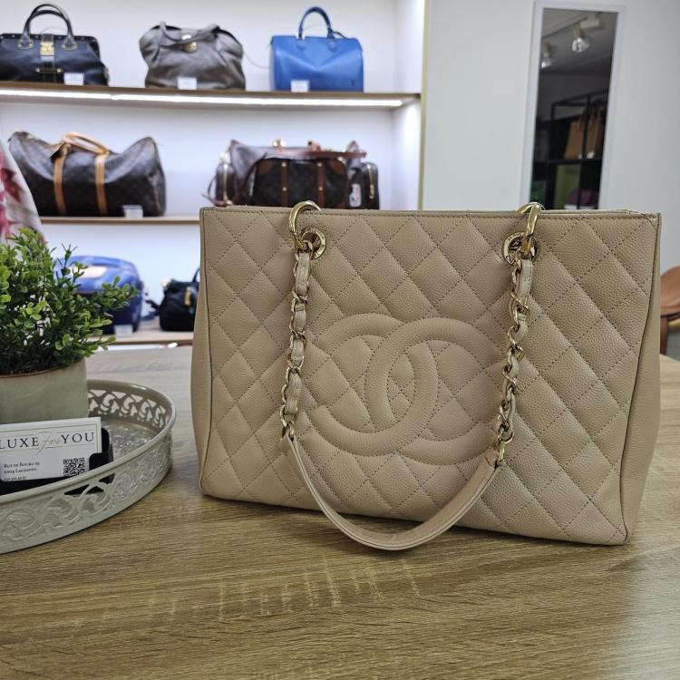 Sac à main Chanel Grand Shopping Beige