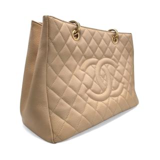 Sac à main Chanel Grand Shopping Beige