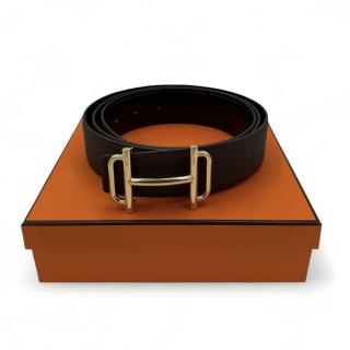 Hermès ceinture réversible et boucle Royal