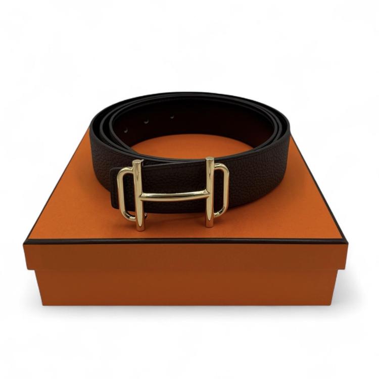 Hermès ceinture réversible et boucle Royal