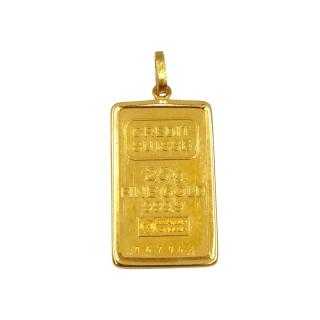 Pendentif Lingotin Or 24 Ct