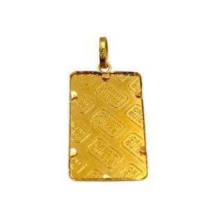 Pendentif Lingotin Or 24 Ct