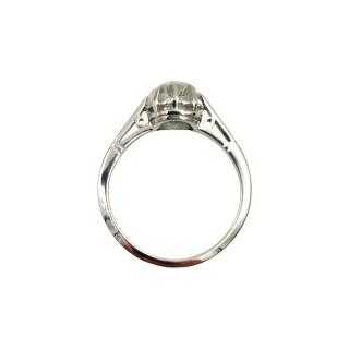 Bague Or Blanc 18 Ct&Diamant