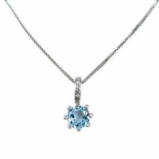 Collier Or Blanc 18 Ct