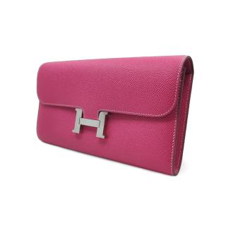 Portefeuille Constance Long Veau Hermès