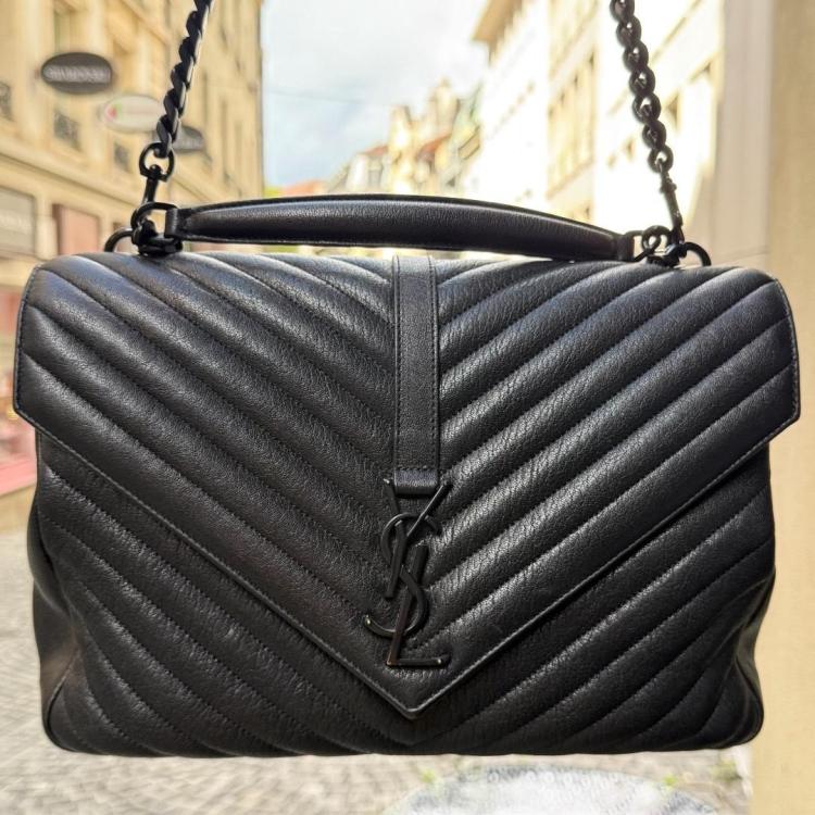 Sac Saint Laurent Loulou Noir