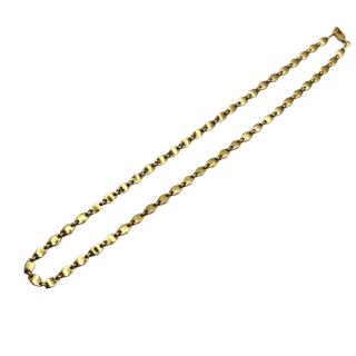 COLLIER OR 18 CT MAILLONS "TORTUE"