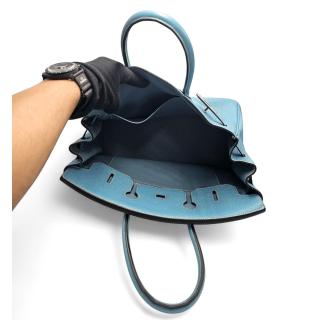 Birkin 35 Blue Jean