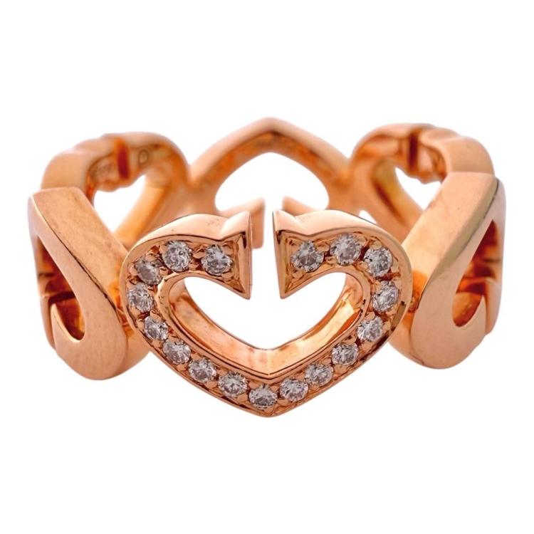 Bague Cartier Coeur Symbole Or 18ct