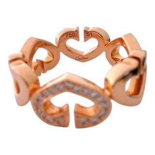 Bague Cartier Coeur Symbole Or 18ct
