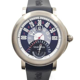 Gérald Genta Arena Bi-Retro Blue Dial