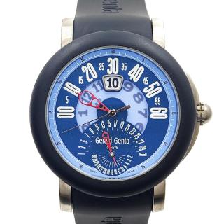 Gérald Genta Arena Bi-Retro Blue Dial
