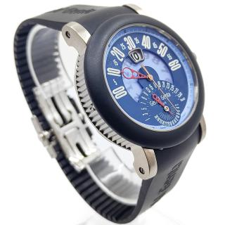 Gérald Genta Arena Bi-Retro Blue Dial