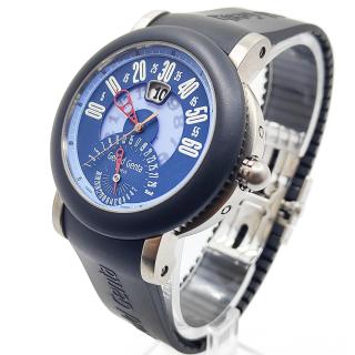 Gérald Genta Arena Bi-Retro Blue Dial