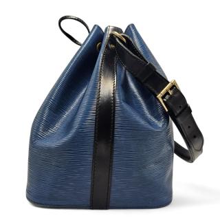 Sac à main en cuir Noé Bicolore