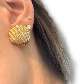 Boucles D'Oreilles Tabbah à Clip Or 18Ct