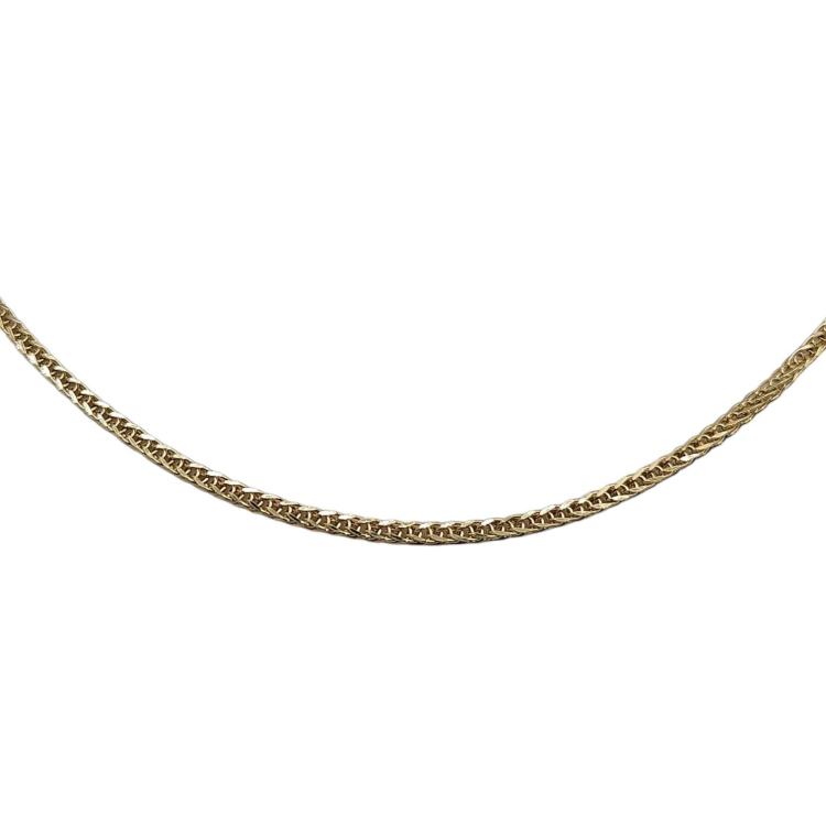 CHAINE OR JAUNE 14 CT