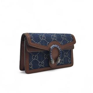 Sac à main Gucci Dionysus Denim Bleu Mini