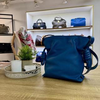 Sac Loewe Flamenco Bleu