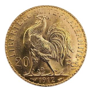 MARIANNE 20 FRANCS 1912