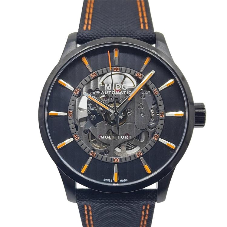 Mido Multifort Skeleton Vintage