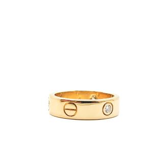 Bague Cartier Love 3 Diamants