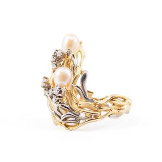 Bague Gilbert Albert " Algue "