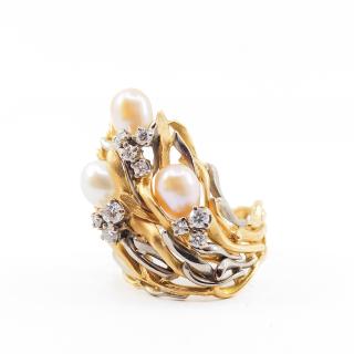 Bague Gilbert Albert " Algue "