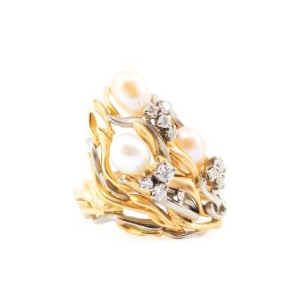 Bague Gilbert Albert " Algue "