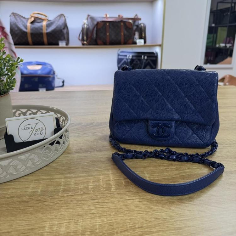 Sac à main Chanel Timeless/classique Blue