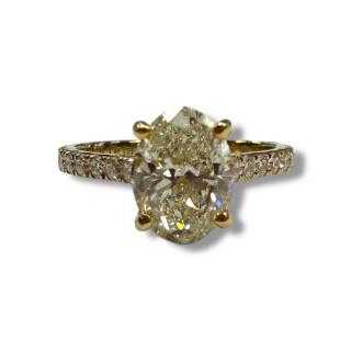 Bague Or Jaune & Diamants
